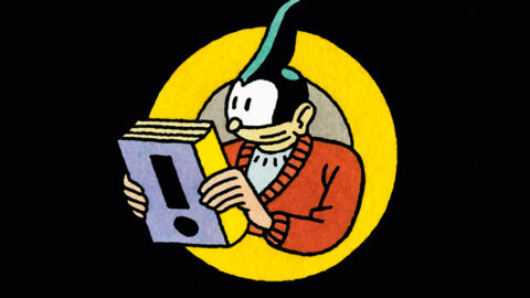 Logo van stripwinkel Jopo de Pojo